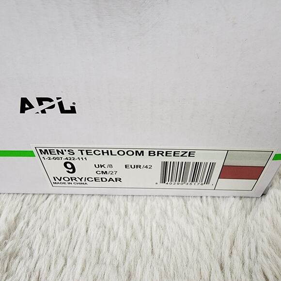 NEW APL Men's Techloom Breeze Sneaker Ivory Cedar - Picture 14 of 14